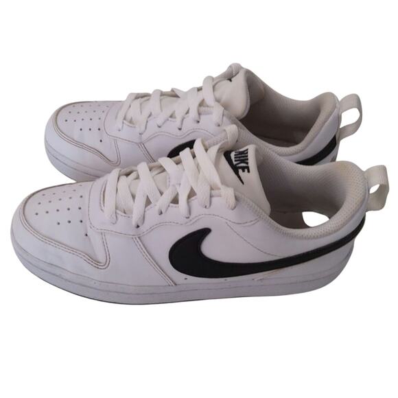 Fetch Nike Court Vision Low Next Nature White &  Black size 4.5 Y, 6 W Athletic - Picture 3 of 9